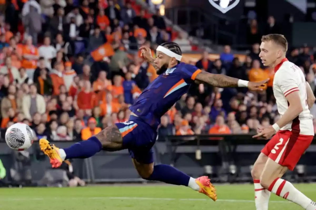Memphis Depay brilla en su primer partido tras dejar el Atlético: mensaje a Simeone
