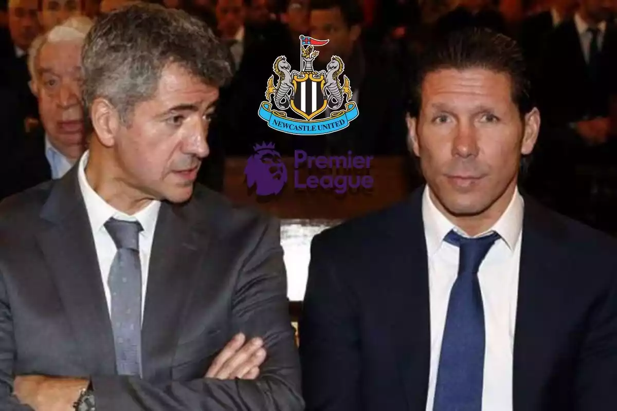 Simeone y Gil Marín se fijan en el Newcastle de la Premier League